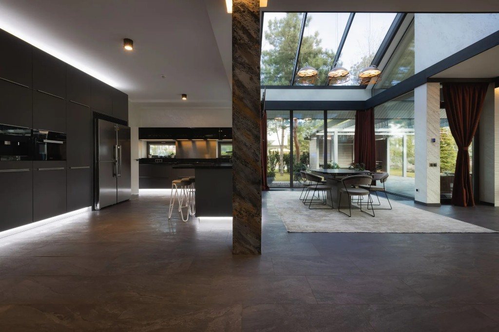 Egemen Mustafa Sener — facade of modern residence built in Ukraine